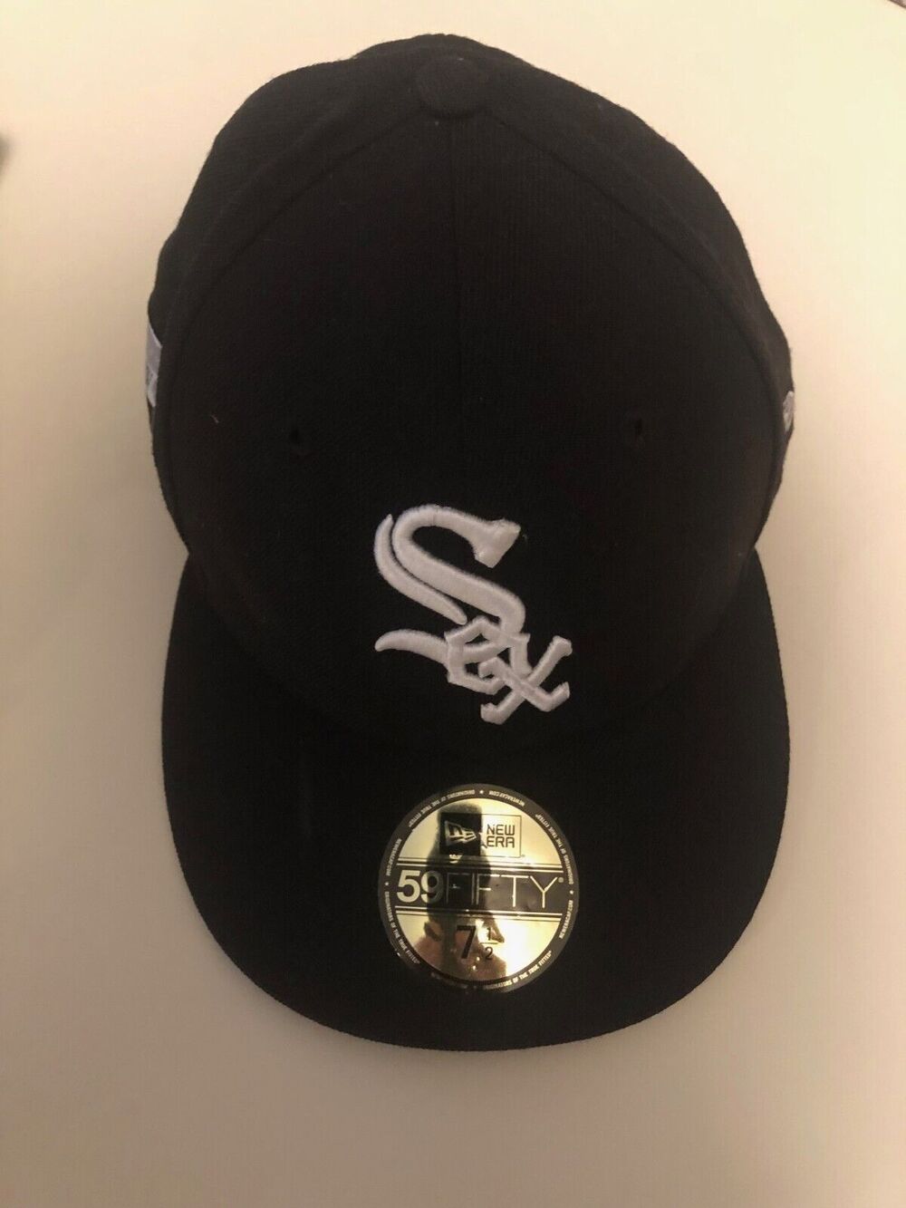 Chicago White Sox New Era Fitted MLB Cap/Hat‎ 7 1/2 Excellent Condition